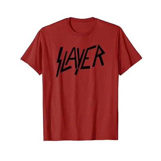 Slayer - Black Classic Logo Camiseta