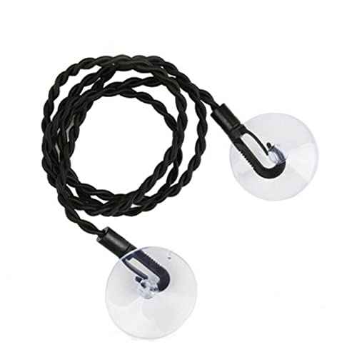 Cabilock Outdoor Travel Clothesline Portable Elastic Clothesline with Slip Suction Cups for Easy Drying for Camping and Outdoor Use for Versatile Hanging