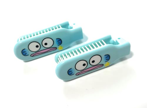 Hangyodon's Foldable Travel Hairbrush - Set of 2 image 4