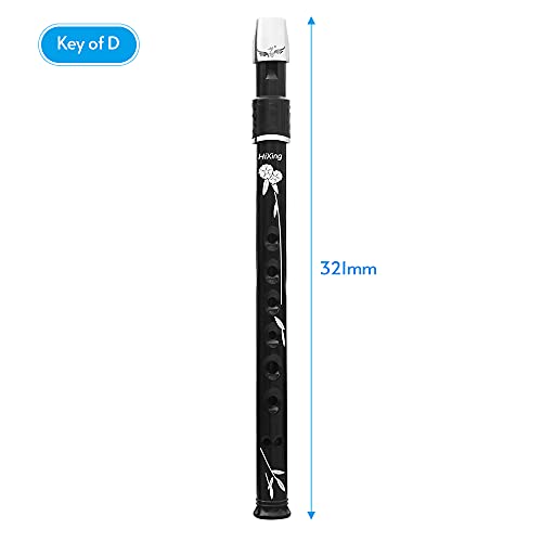Moochy Leve Irish Whistle Tin Whistle Flute Recorder Instrumento para crianças Adultos Alunos Inicia