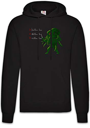 Sweat à capuche Cthulhu Urban Backwoods le cadeau idéal pour geek