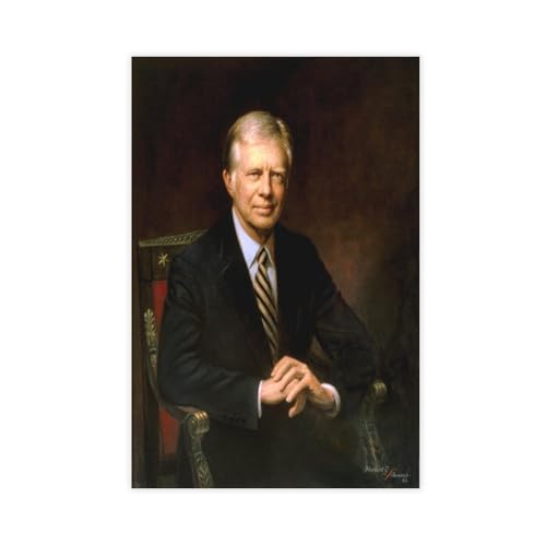 Portrait Jimmy Carter : rompez la monotonie de votre chambre 30x45