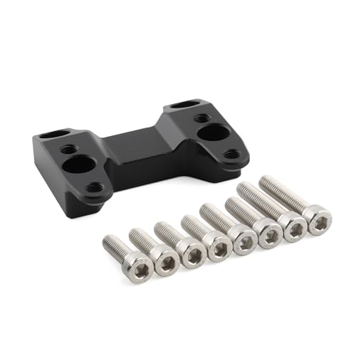 Riser guidon T-MAX 560 2023 barre adaptateur fixation extension noir CNC moto