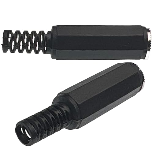 Conector de audio Jack 2.5 mm TRS estéreo, 2 piezas miniatura 5