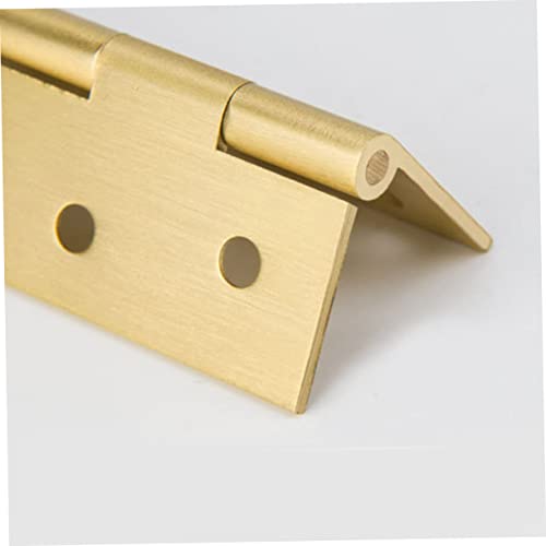 UKCOCO 6pcs Bearing Door Hinge Mini Hinge Interior Hinges Brass Hinges Small Flat Hinges Barn Door Hinges Spring Door Hinge Bisagras Hinges for Kitchen Replacement Stainless Steel Pizza