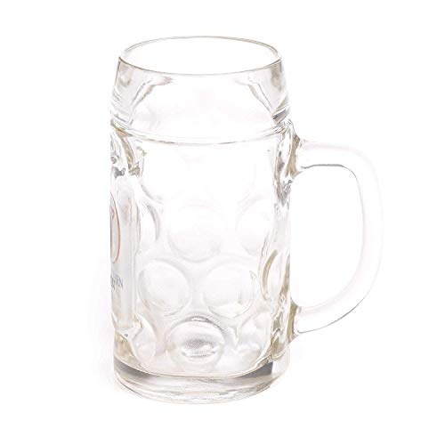 1 X 0.5 Liter Hb Hofbrauhaus Munchen Dimpled Glass Beer Stein #TOP4