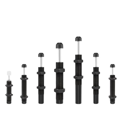 AC Hydraulic Buffer Medium Speed Oil-Pressure Damper Adjustable Shock Absorber Stroke 6-60mm for Industrial Automation Equipment(AC2016-2)