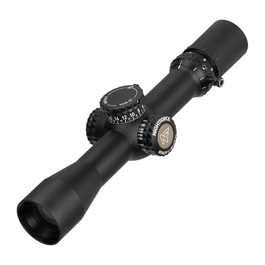 NIGHTFORCE ATACR 4-16x42mm First Focal Plane (F1/FFP) 34mm Tube Durable Precise Waterproof Fogproof Hunting Gun Scope, Moar Reticle