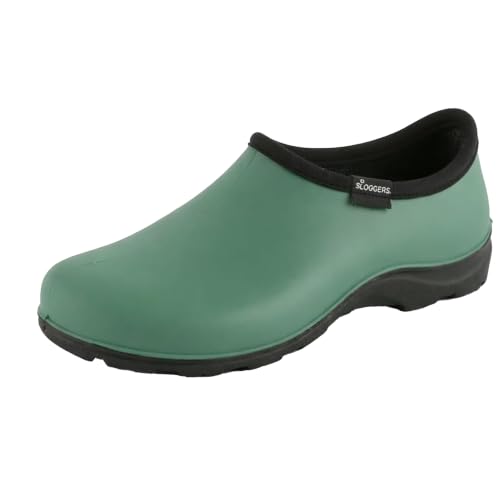 Sloggers ProLite Mens Garden & Work Slip-On Shoes Rainforest Green 12