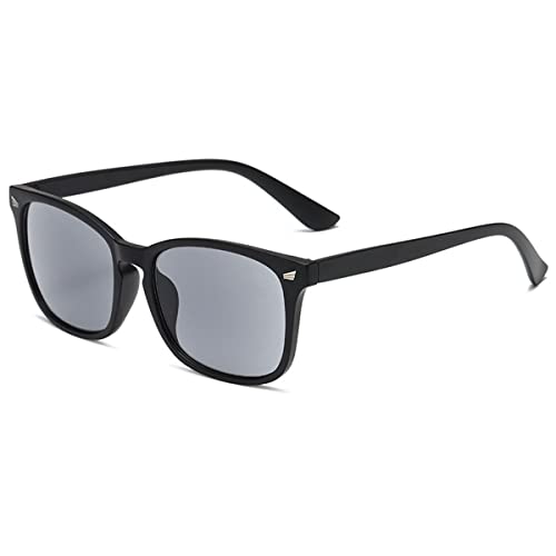 KOOSUFA Classic Reading Sunglasses Blue Light Blocking Sun Readers Eyeglasses UV400 Protection UV Resistant Outdoor Eyewear for Men Women Matte Black 2.0