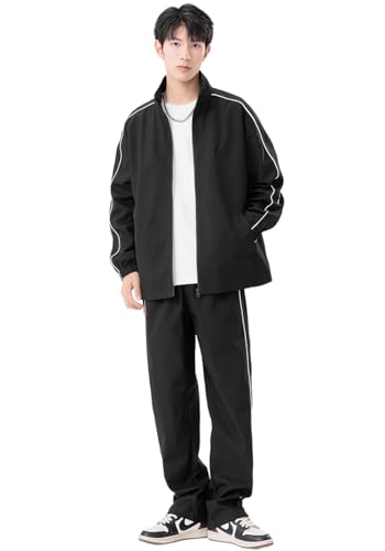 [D.IIZOO] ؍n  W[W ㉺Zbg Y ZbgAbv X|[cbN gbNX[c JWA Xg[g t@bV tH   傫TCY E0307B (JP, At@xbg, 2XL, ubN)