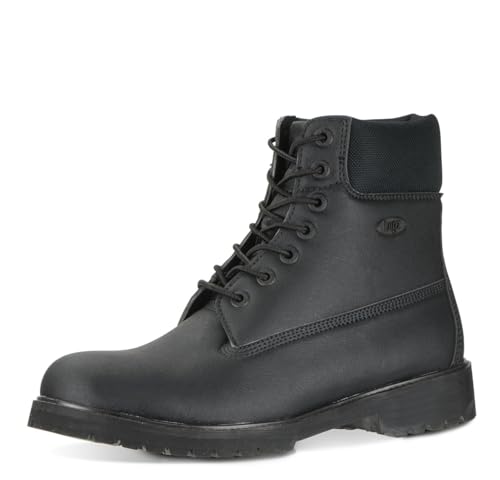 Lugz Men's Convoy Classic 6-inch Chukka Boot, Black Scuff Proof, 10 M
