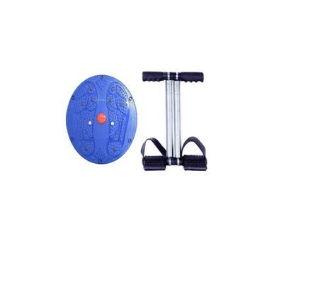 RKR Tummy Trimmer -Twister Combo Abs Exercise Fitness Equipment Home Gym for Men and Women (B0861XX1TG) Amazon Price History, Amazon Price Tracker