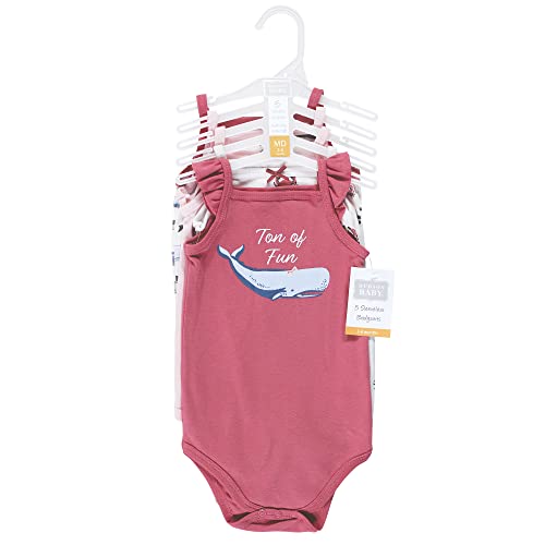Image of Hudson Baby Unisex Baby Cotton Sleeveless Bodysuits
