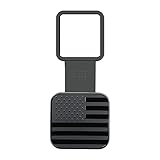 BougeRV 2 Inch Trailer Hitch Cover with American Flag, Metal Trailer Hitch Cover Fit for 2 Inch Hitch Receivers Class 3 4 5 for Toyota Ford Jeep Chevrolet Nissan Dodge Ram Porsche Benz ATV UTV