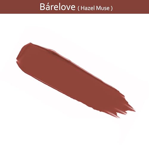 Image of BARELOVE SLAY All Day Non-Drying Liquid Lipstick for Women with Matte Finish One Swipe Application | Highly Pigmented |Smooth Glide Formula | Long Lasting | Transferproof | 12 ml | 820-HAZEL MUSE