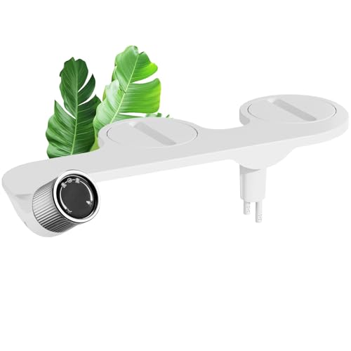 Image of HASTHIP Toilet Bidet Attachment for Toilet Seat, Non-Electric Mechanical Dual Nozzle Bidet Sprayer, Bidet Spray for Toilet with Knob Control Adjustable Water Pressure for Feminine and Rear Wash
