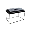 Diversa Aquarium with LED Lid - Professional Fish Tank - Real Original Guardian Glass, AQUARIUM WITH LED LID (45 Litre (50x30x30cm))