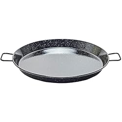 Mejores Paelleras Valencianas Garcima - Paellera Valenciana Esmaltada 14 personas/ 50 cm