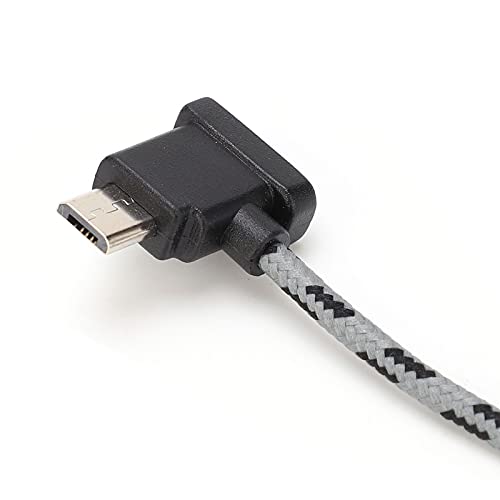 Dilwe Datenkabel, RC-Drohne Rechtwinklig Typ C zu USB-Datenkabel Kompatibel mit Air 2 / Mini 2-Fernbedienung