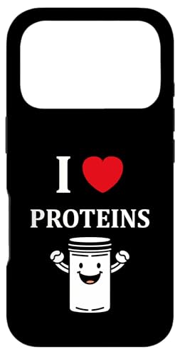 Humor Protein bodybuilding sport amour i love Proteins �X�}�z�P�[�X iPhone 17 Pro �p