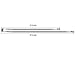 10L0L Brake Cable Set Passenger and Driver Side Fits EZGO (94+) TXT or Medalist Golf Cart Replaces 70969-G03