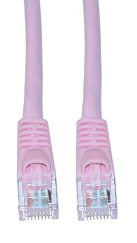 Cable Ethernet Cat6 Patch UTP, 0.30 m, Rosado miniatura 1