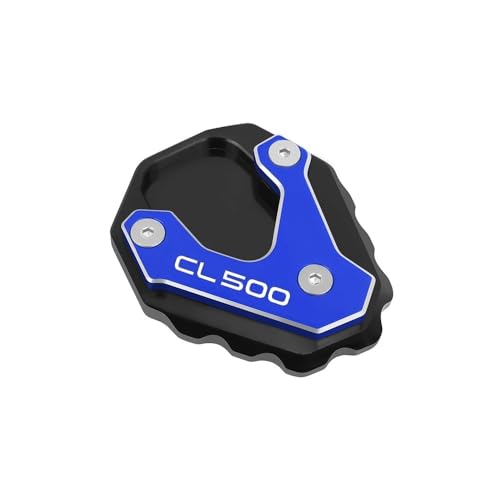 Support plaque béquille moto pour stationner sur herbe et sable CL500