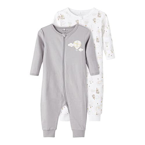 NAME IT Unisex Kinder NBNNIGHTSUIT 2P Zip Alloy Balloon NOOS Baby-und...