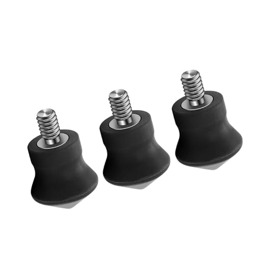 3 patas de trípode de acero inoxidable de 1/4 para un posicionamiento seguro en terrenos lisos o irregulares