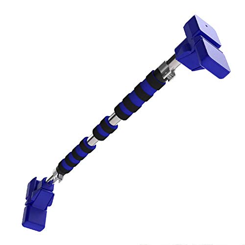 LEIJINGZI Klimmzugbügel for Tür, Dreieck Aufschraubschloss Klimmzugstange Keine Schrauben Hause Fitnessgeräte for zu Hause Fitness-Studio,