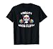 Eleven13Designs Kinda Fit Kinda Fluffy Gym Workout Fitness Panda Fun T-Shirt, Small, Black