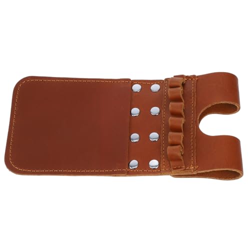 ifundom Outdoor Waist Hanged Arrow Storage Bag Leather for Arrows Compact and Lightweight Arrow Carrying for Archery Practice and Outdoor Activities