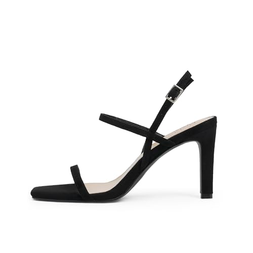 Image of Modatope Womens Sandals Open Toe Strappy Sandals Ankle Strap High Heel Sandals for Women