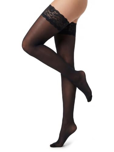 GLAMORY Micro 60 steunkousen-czerń-48-50 (XL)