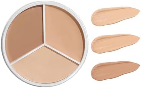 X Cover Up Pro Concealer | Cream Natural Concealer | 3 In 1 Concealer Palette Full Coverage | Hides Blemishes, Flaws & Dark Circle | Long-Lasting, 15g
