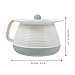 Beavorty Spittoon with Lid Portable Chamber Pot 8.07X8.07X5.31In Covered Night Urinal for Home Hospital Use Bedpan for Adults and Children