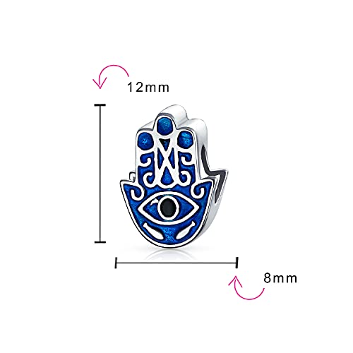 Amuletos espirituales Mano de Hamsa de plata para regalar a adolescentes 4