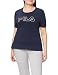 Produktbild FILA Damen WOMEN LADAN tee T-Shirt, Black iris, XS
