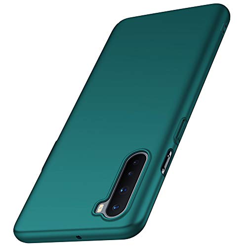 for OnePlus Nord/OnePlus 8 NORD 5G/OnePlus Z Case, ACMBO Ultra Thin [Skin Touch Feel] [Anti-Drop] Shockproof Premium PC Material Slim-Fit Phone Cases Cover for OnePlus Nord 6.44", Smooth Green