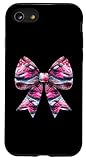 iphone 7 plus jet black new Installazione facile Coquette Bow Jet Ski modello ragazza mamma rosa Custodia per iPhone SE (2020) / 7 / 8