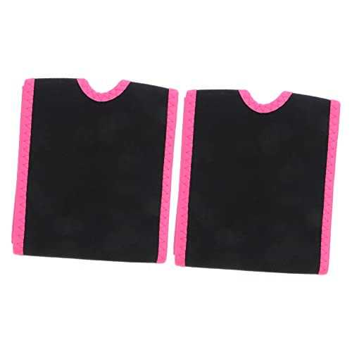 ibasenice 2stücke Schützende Armguards Aus Flexiblem Gummi Schmerzlindernde Und Ermüdungshemmende Armsleeves Für Bodybuilding Fitness Und Kampfsport Rot