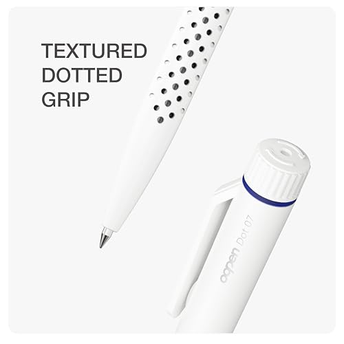 Bolígrafos de gel Dot 0.7 mm punta media tinta azul 12 unid miniatura 4