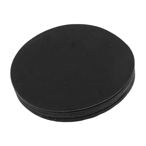 LIFKOME 10 Pezzi Tappetini Assorbenti in Schiuma EVA Rotondi Antivibrazione per Ventilatori da Scrivania Riduzione Rumore e Isolamento Acustico e Ufficio