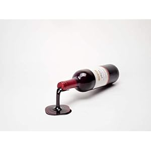 ilsangisang Wine Bottle Stand (Red) Design Weinflaschenhalter Tisch – Lustiger Flaschenhalter für Wein – Witziges Wein…