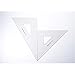 STAEDTLER 564 36 TN Ruler Triangle Ruler for Drafting Set Ink Edge Mars