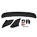ZXMOTO for 2016-2020 Honda Civic Hatchback Type-R Matte Black Rear Trunk Wing Spoiler
