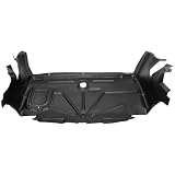 KUAFU Engine Splash Shield Compatible with 1990-2005 Mazda Miata Replacement for NA01-56-111F Lower Engine Skid Plate Under Cover Plastic Black