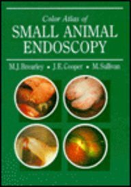 Hardcover Color Atlas Of Small Animal Endoscopy Book