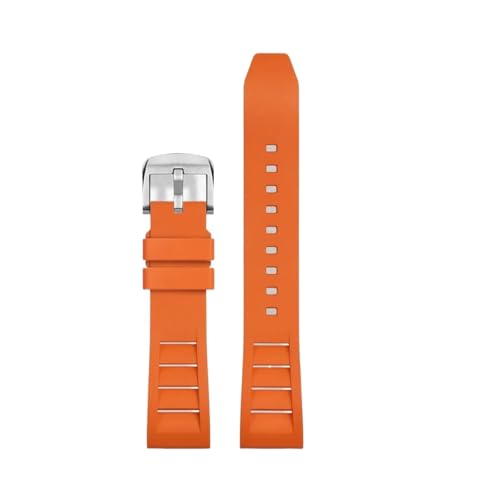 FKMtbfSXgbv20mm 21mm 22mm 24mmƌ݊AuCgOAIKAJVIA~h[̎vXgbvƌ݊܂(Orange silver buckle,21mm)